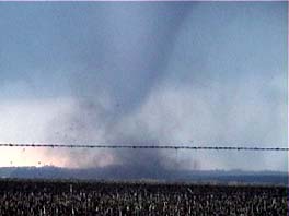 tornado with debris cloud