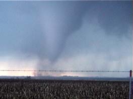 tornado doing damage